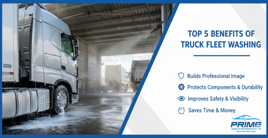 Top 5 Benefits Of Truck Fleet Washing