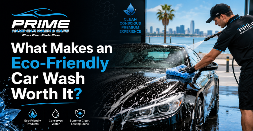Eco Friendly Car Wash