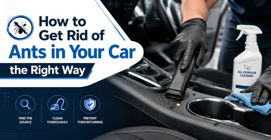 How To Get Rid Of Ants In Your Car The Right Way