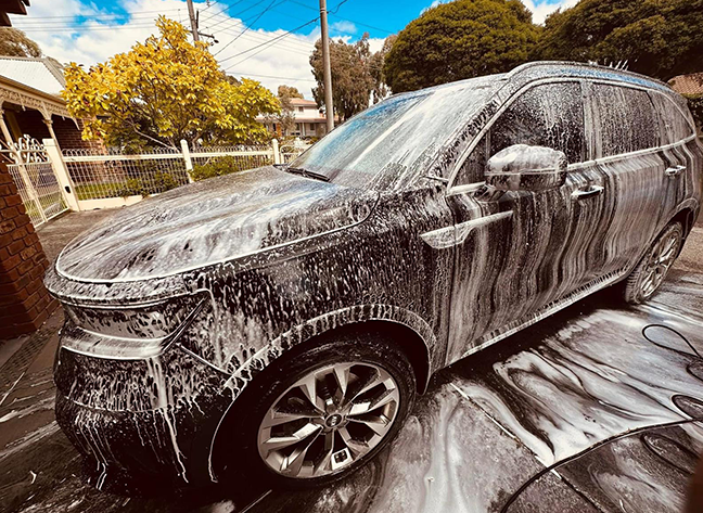 Hand car wash near Black Rock