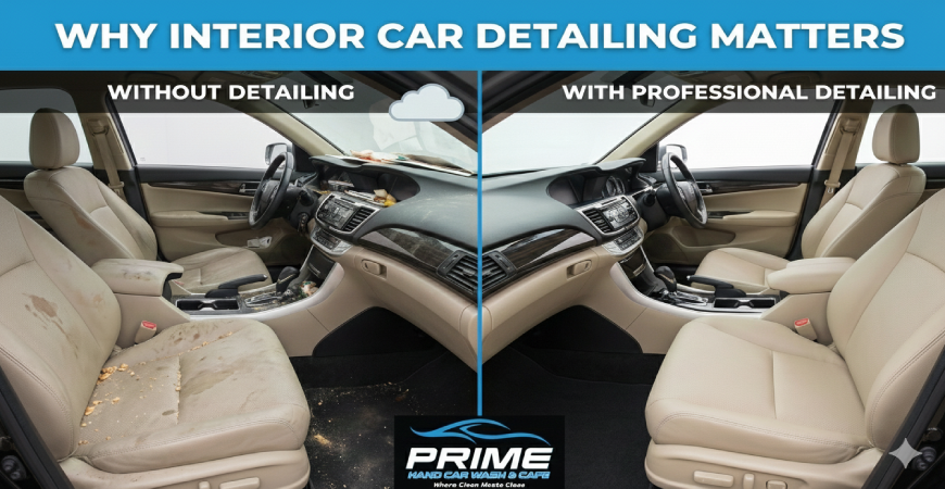 why interior car detailing matters