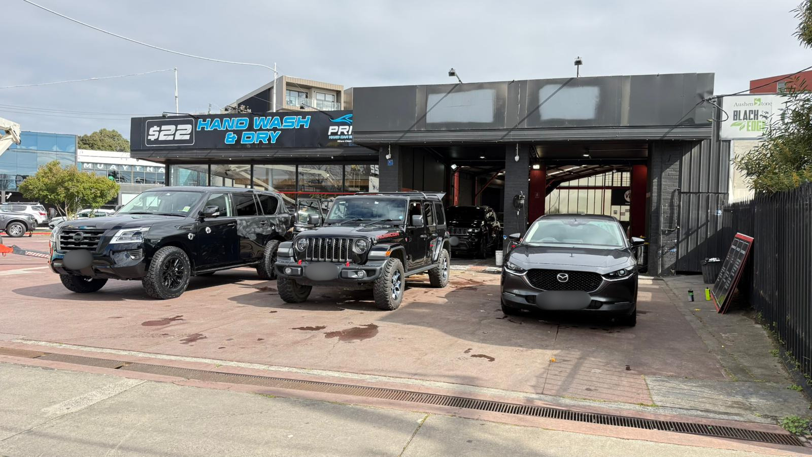 Hand car wash near Black Rock